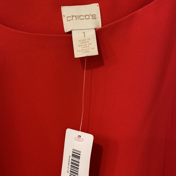 Asymmetrical elegant blouse. New with tag. - Picture 2 of 3